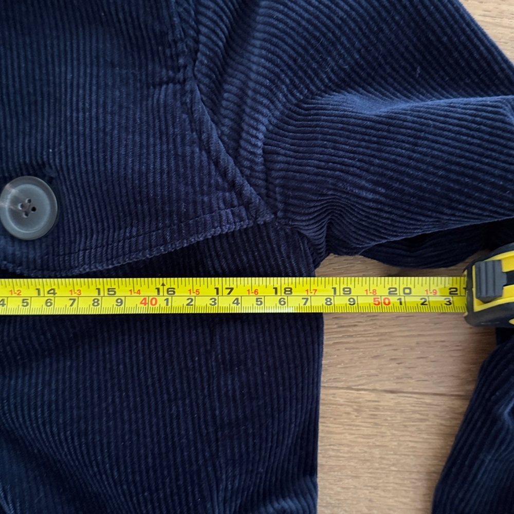 Boden Navy Corduroy Markham Trench Coat UK 8 / US 4 - Picture 11 of 13